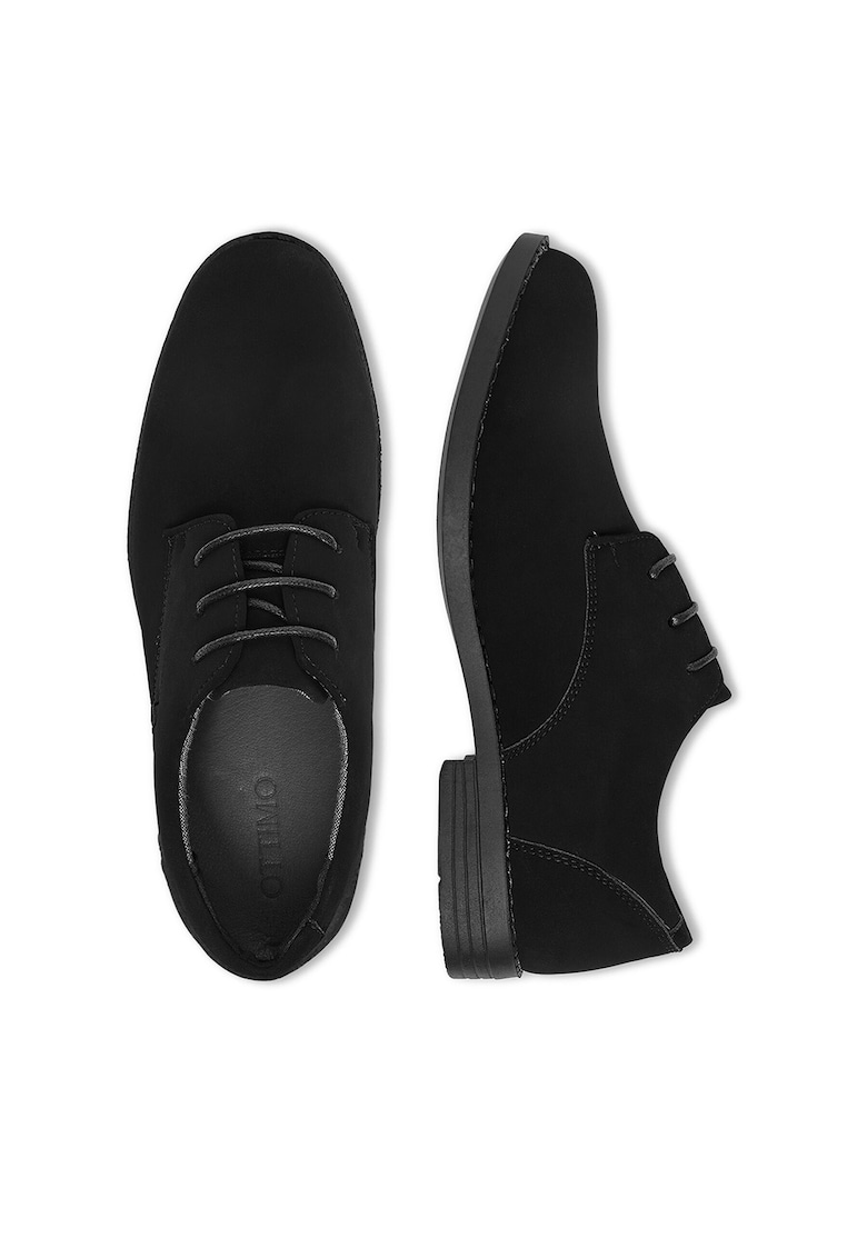 Pantofi baieti material sintetic - negru - pentru ocazii speciale