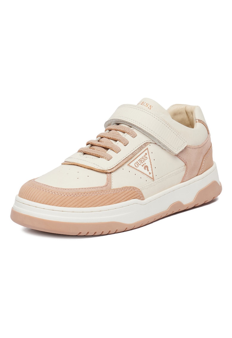 Pantofi Sport Copii - piele naturala - bej - velcro