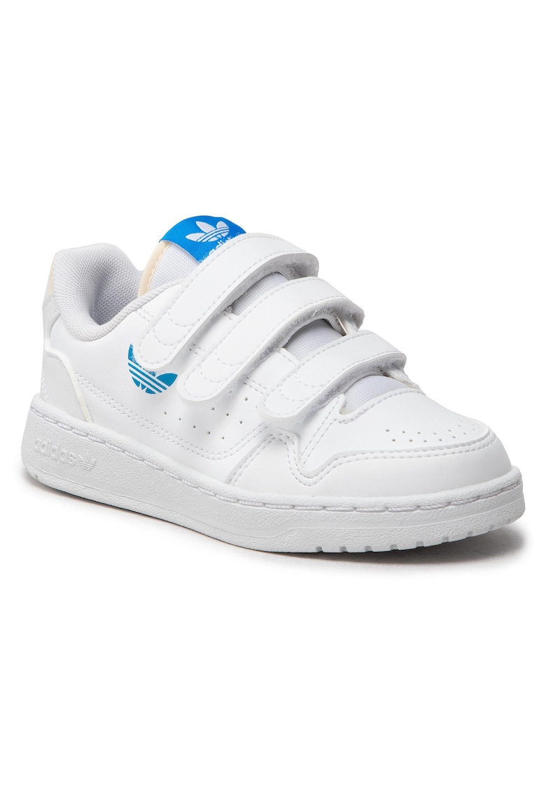 Pantofi sport copii - alb - piele ecologica inchidere Velcro