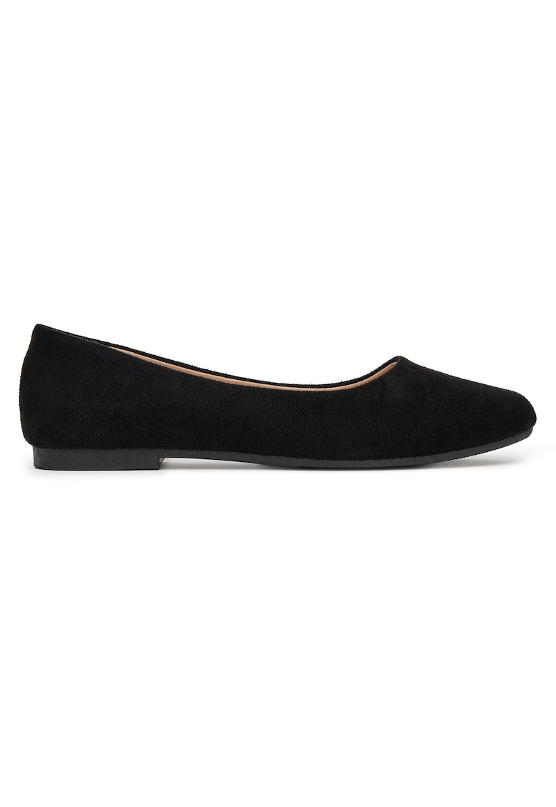 Balerini Dama - Textil - Negru