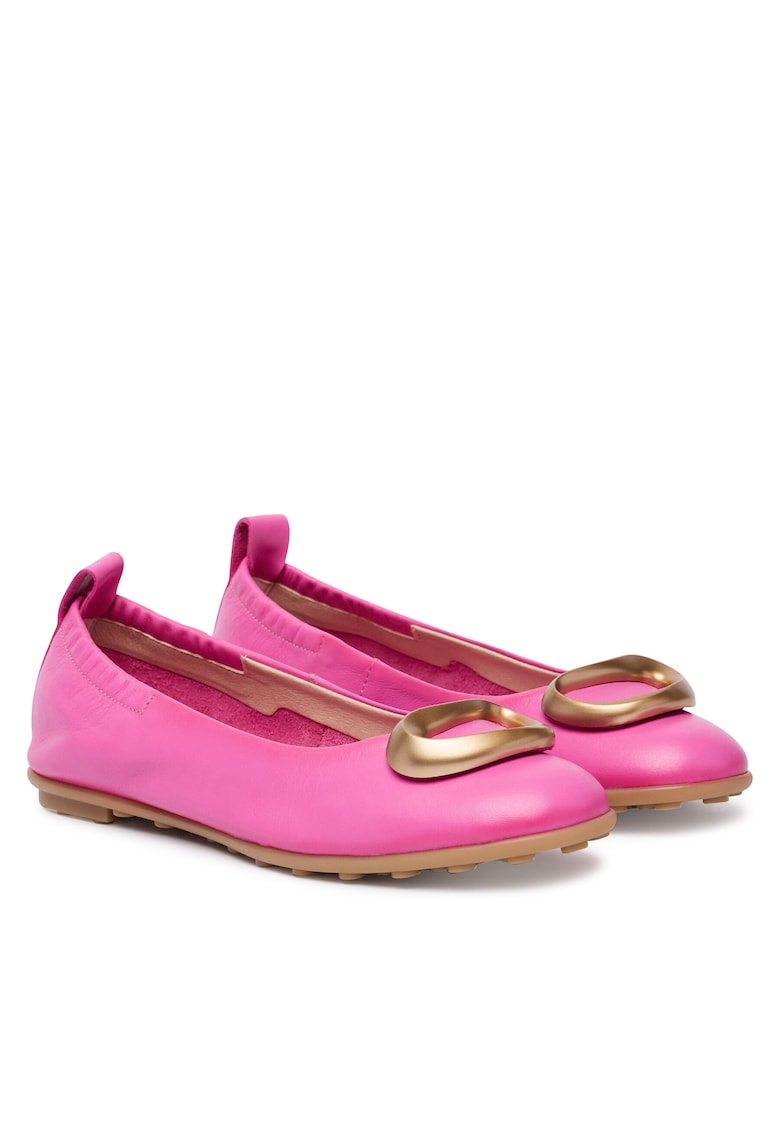 Balerini HV263931 - Piele naturala - Roz