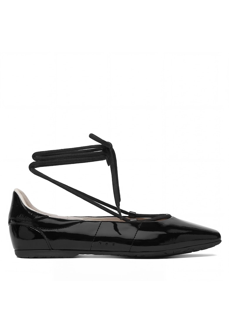 Balerini dama 8Z0123 L125 - Piele naturala - Negru