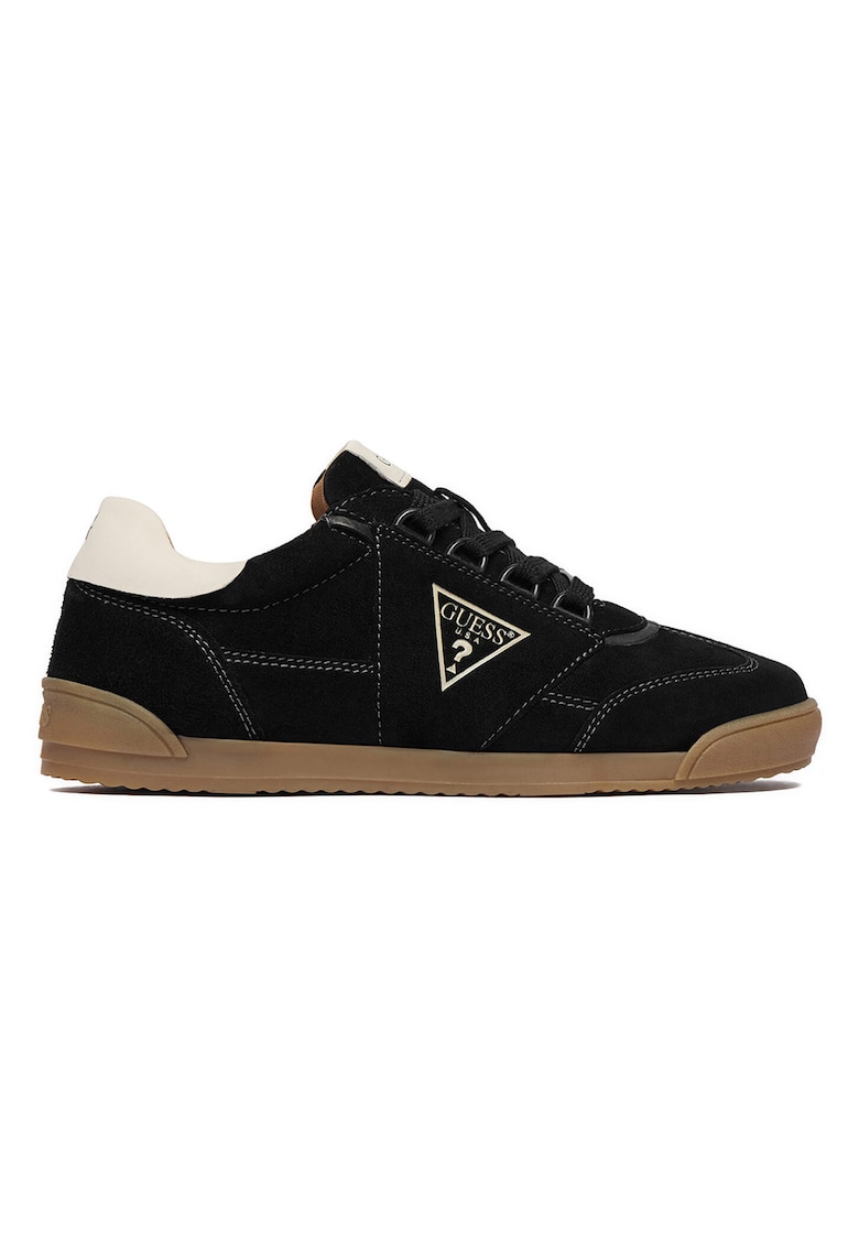 Pantofi sport copii din piele naturala - Negru