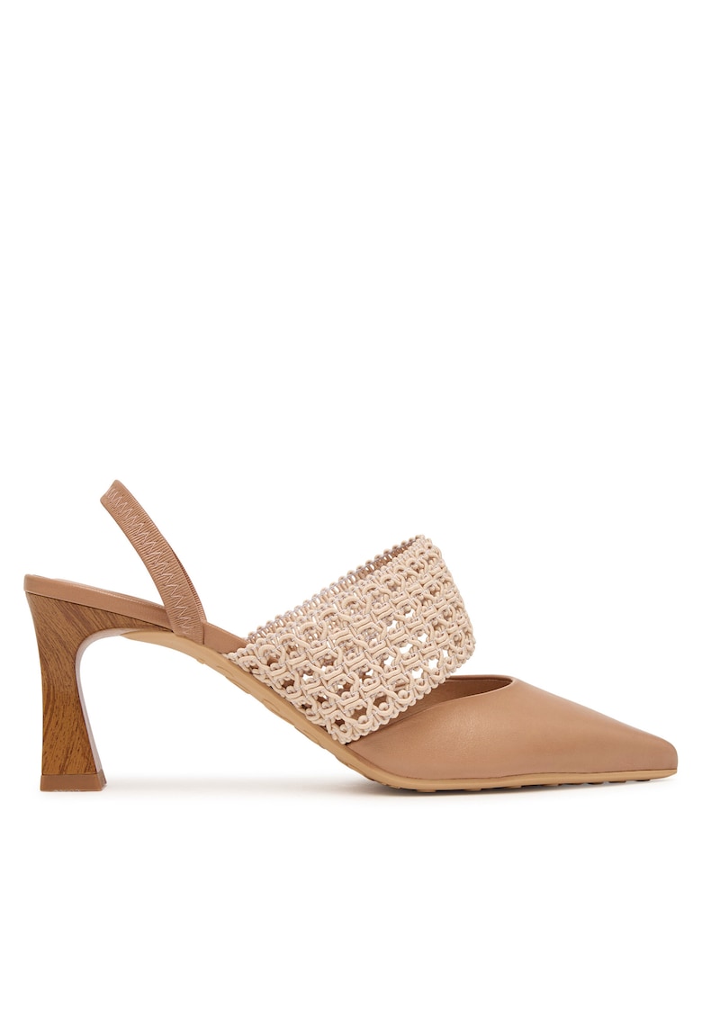 Pantofi dama - piele naturala - clasic - bej