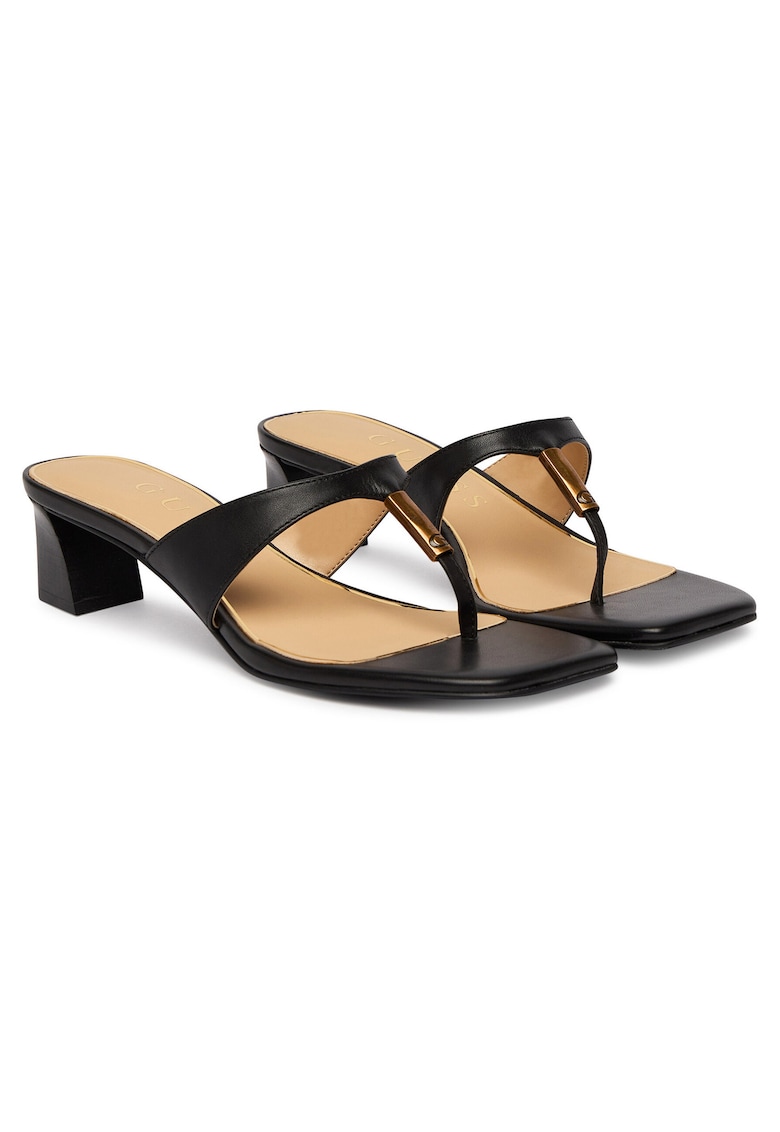 Sandale dama - piele naturala - clasic - negru