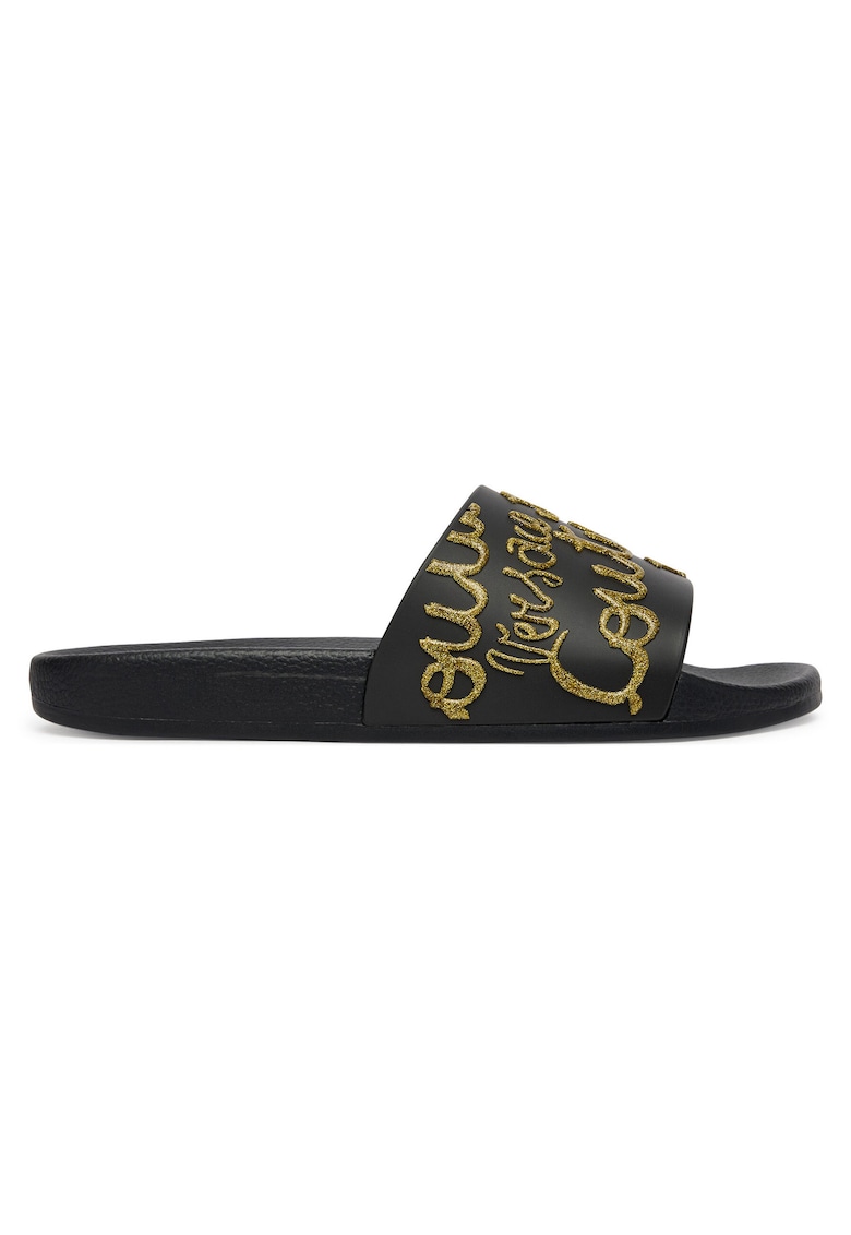 Papuci dama - plastic - negru