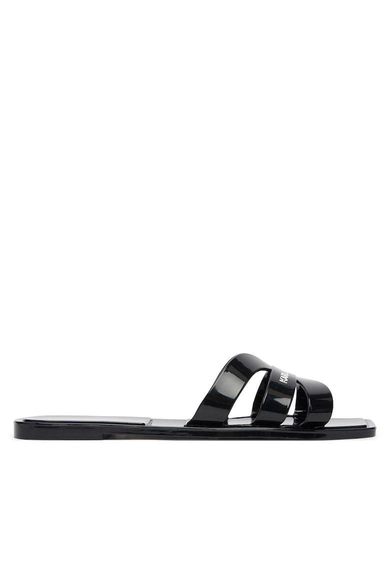 Papuci dama - KL80025S - piele ecologica - negru
