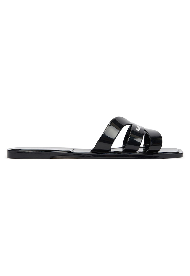 Papuci dama - KL80025S - piele ecologica - negru