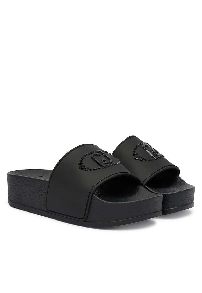 Papuci dama - negru - plastic