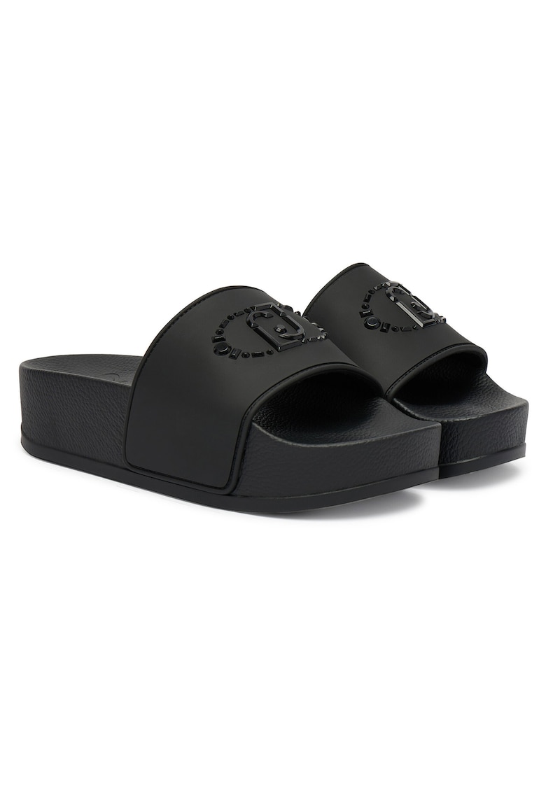 Papuci dama - negru - plastic