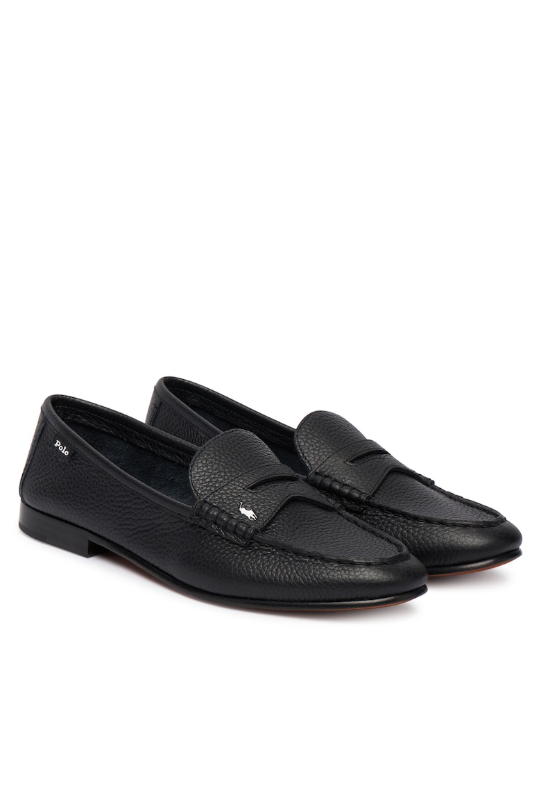 Mocasini clasici dama - piele naturala - negru