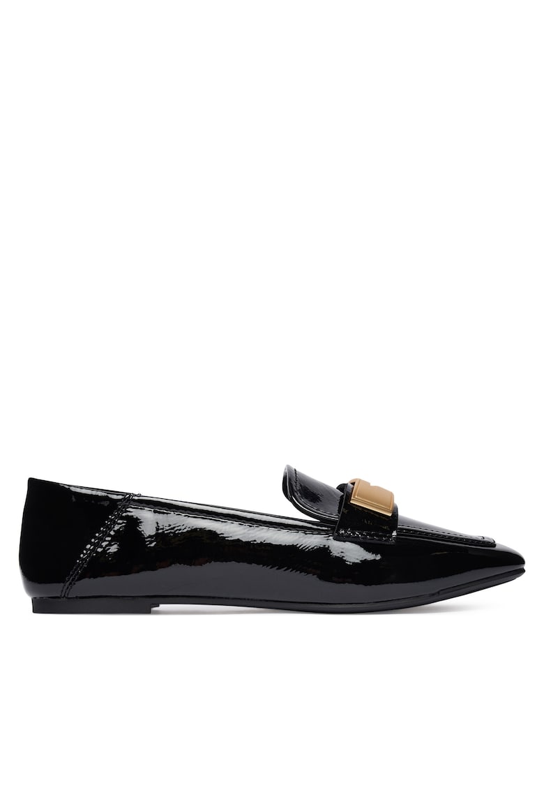 Mocasini eleganți din piele naturală - Negru