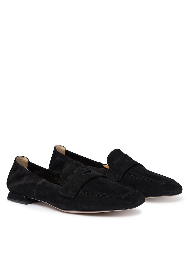 Mocasini eleganți pentru femei - Negru