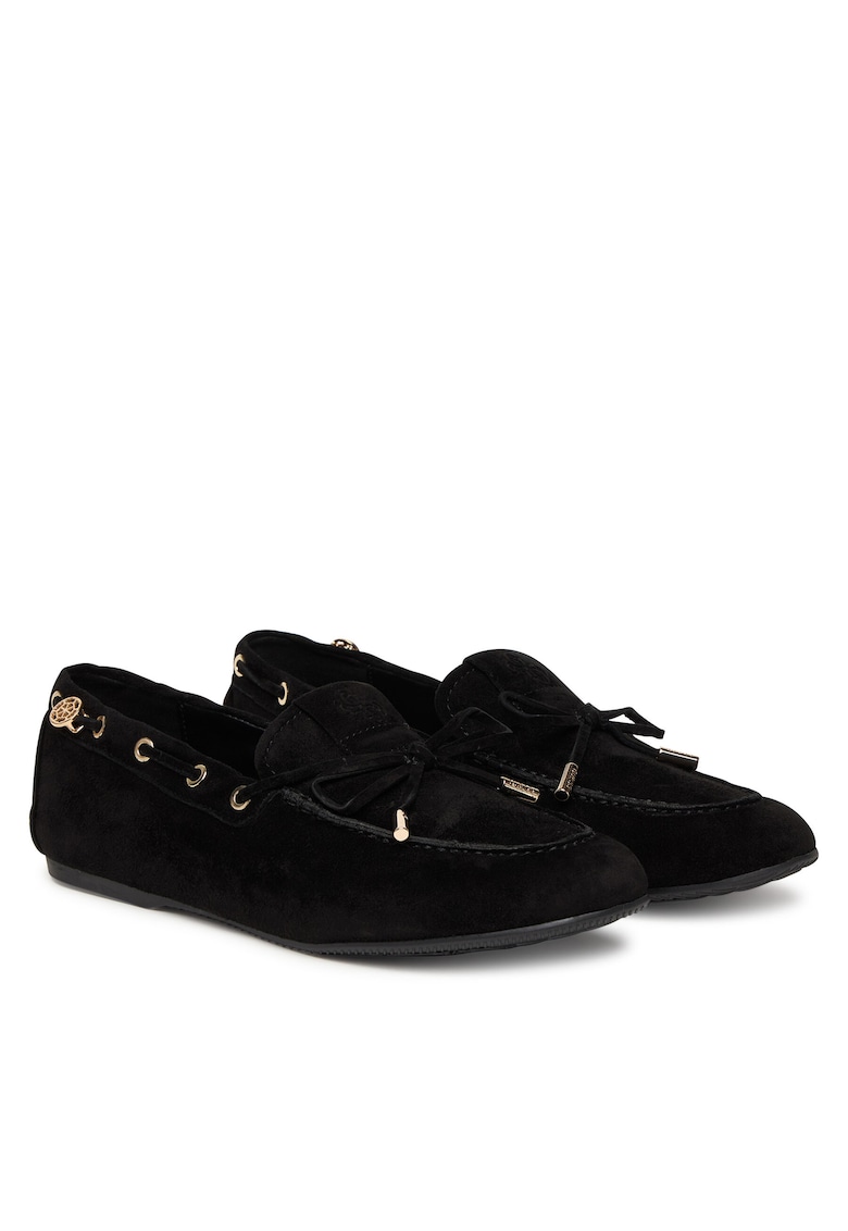 Mocasini femei - piele naturala - negru