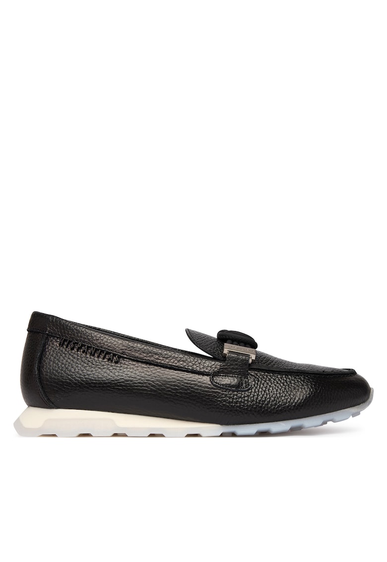 Mocasini eleganți pentru femei - Negru