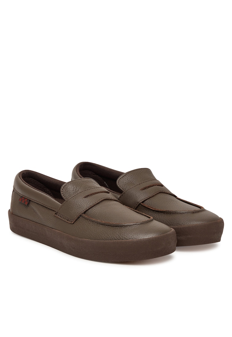 Mocasini barbati - piele naturala - maro - Maro