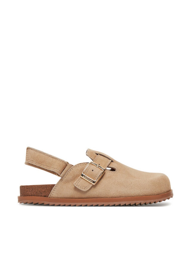 Sandale dama - piele naturala - bej - Bej