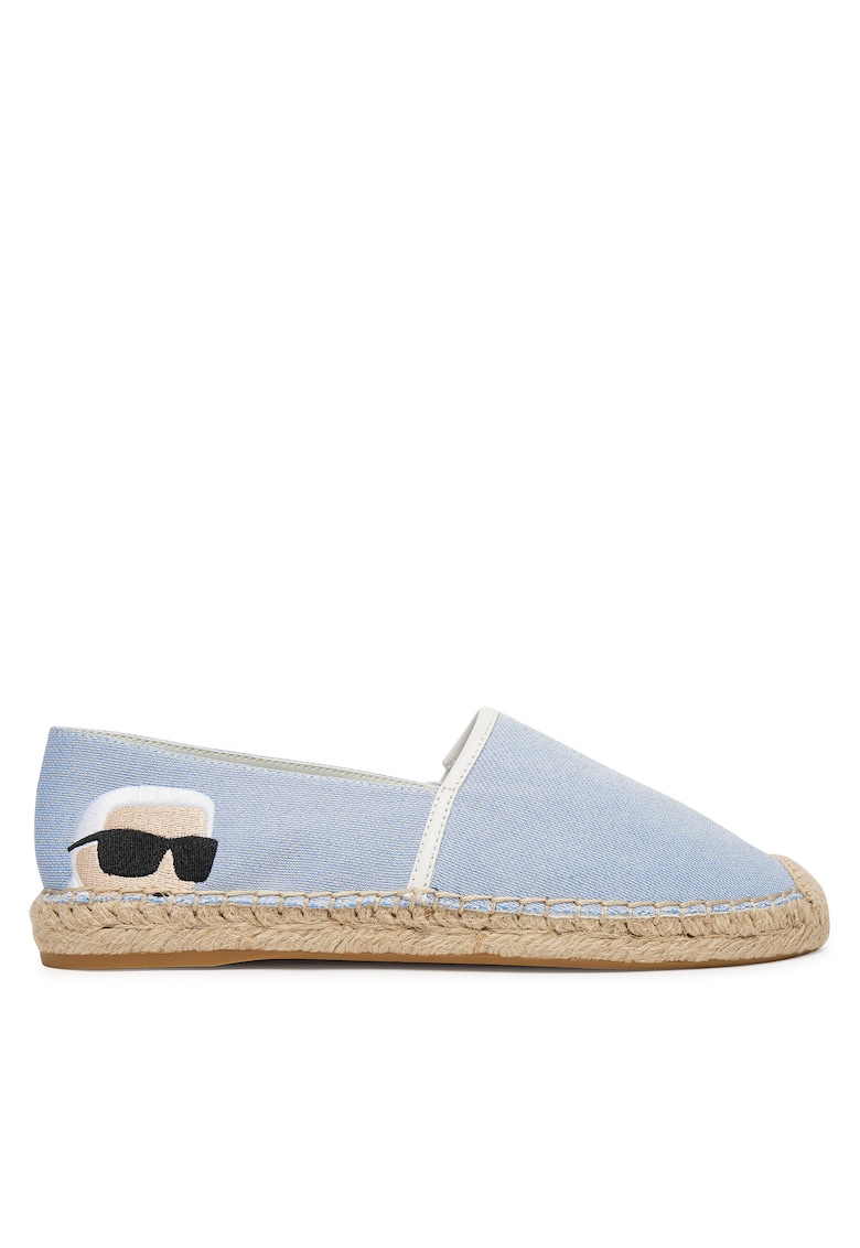 Espadrile dama - albastru - material textil