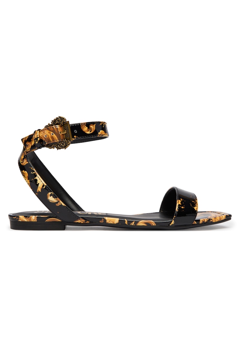 Sandale - piele ecologica - negru