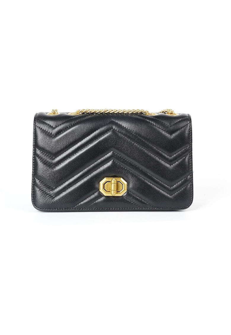 Geanta femei RENATE - Negru - 23 cm x 14 cm x7 cm