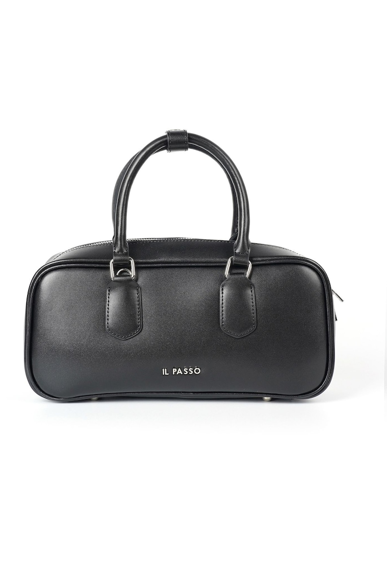 Geanta de umar din piele naturala Dorotha - Negru