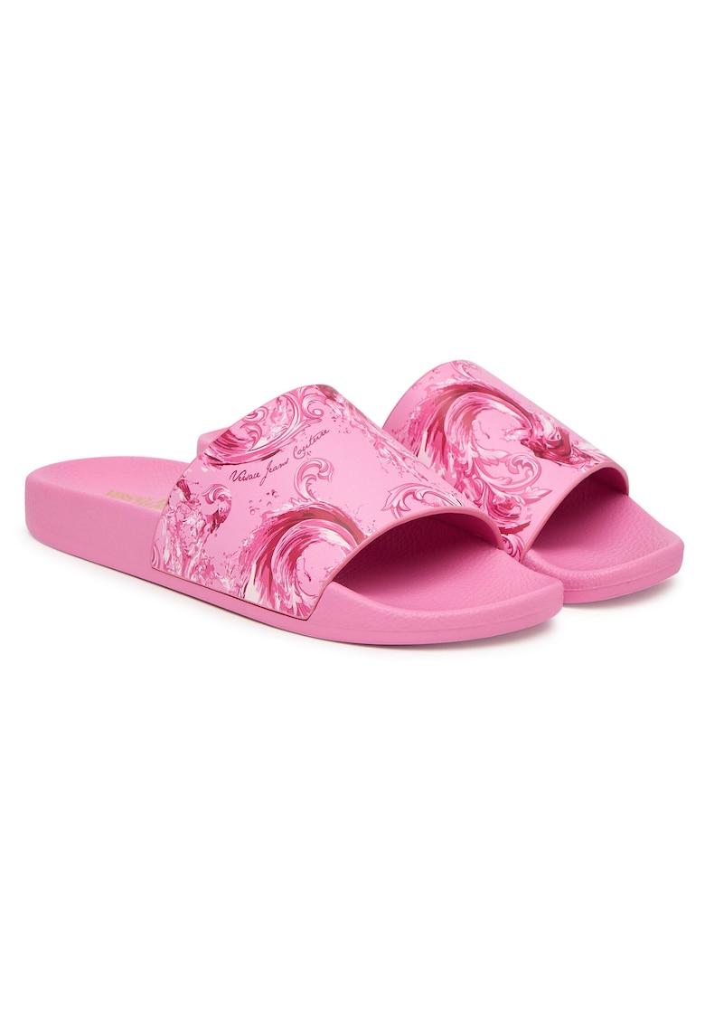 Papuci dama - roz - plastic -