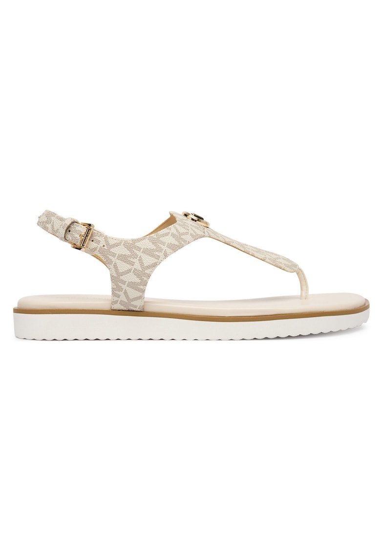 Sandale dama - alb - piele ecologica - set