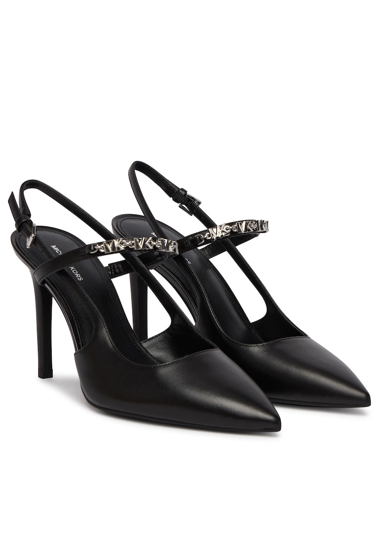 Pantofi dama - stiletto - negru - piele naturala