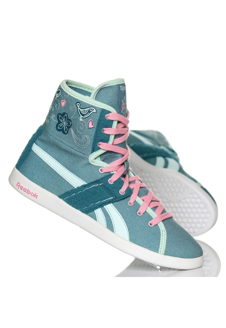 Pantofi sport dama TOP DOWN SPLASH - Verde - Textil -