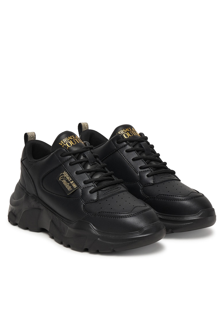 Tenisi dama - din piele naturala - negru