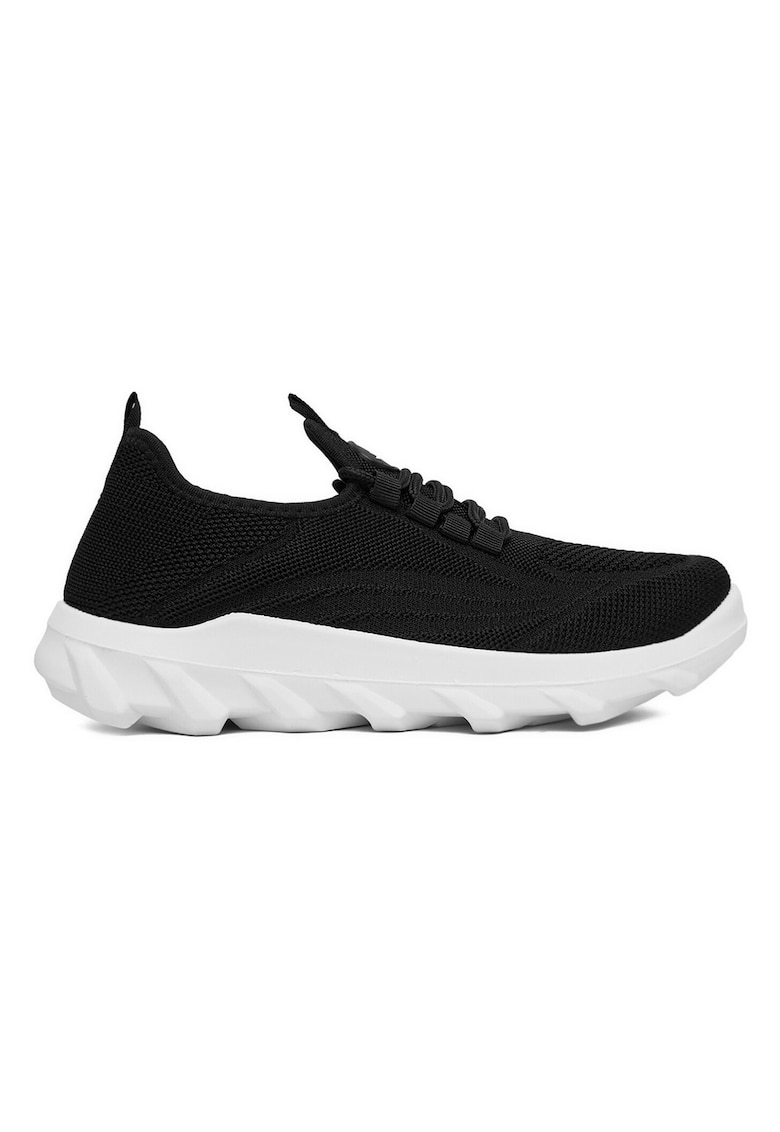 Pantofi sport dama - material textil - negri
