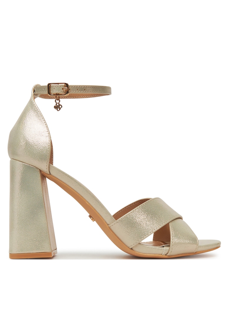 Sandale dama - clasic - auriu