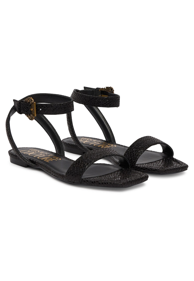 Sandale - piele - negru