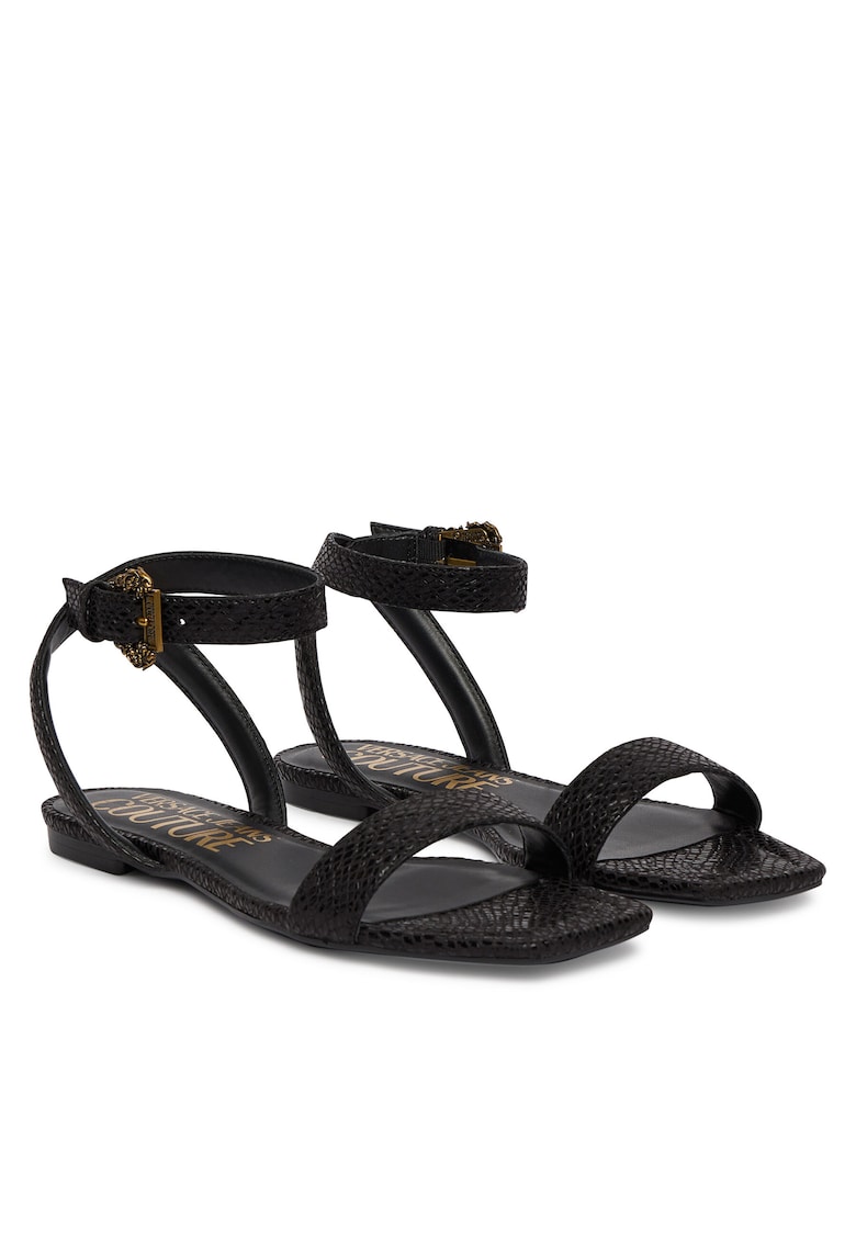 Sandale - piele - negru