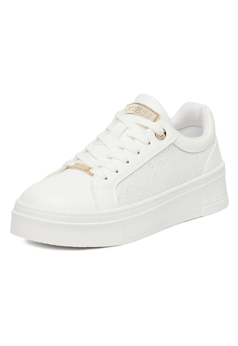 Pantofi sport copii - alb - piele ecologica - Alb