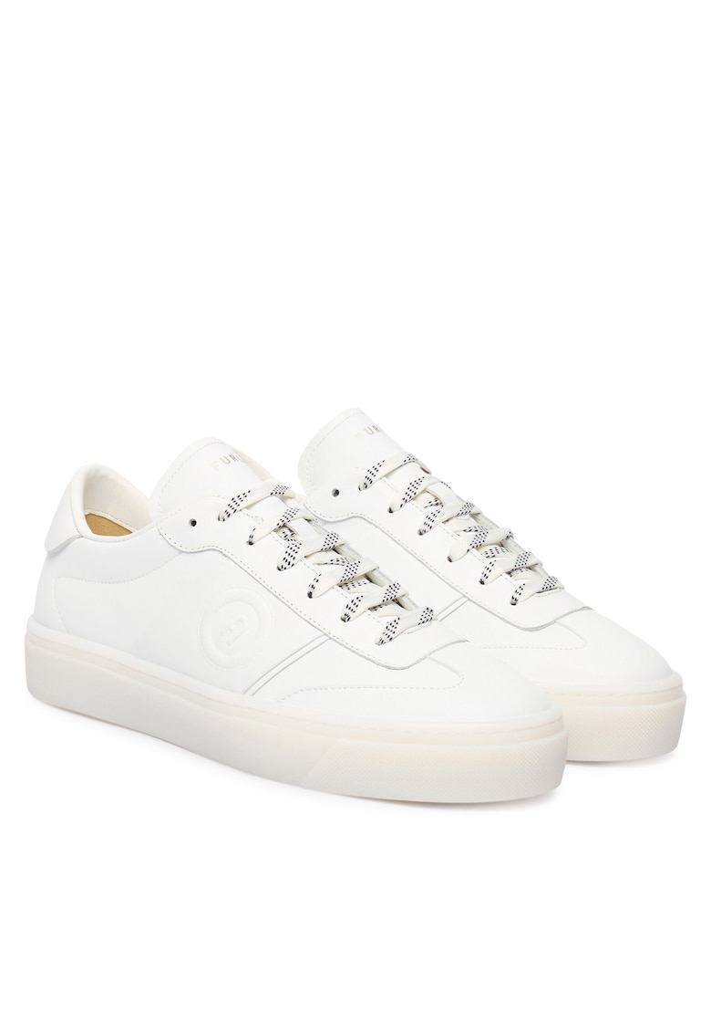 Pantofi dama - piele naturala - alb - piele naturala - Alb