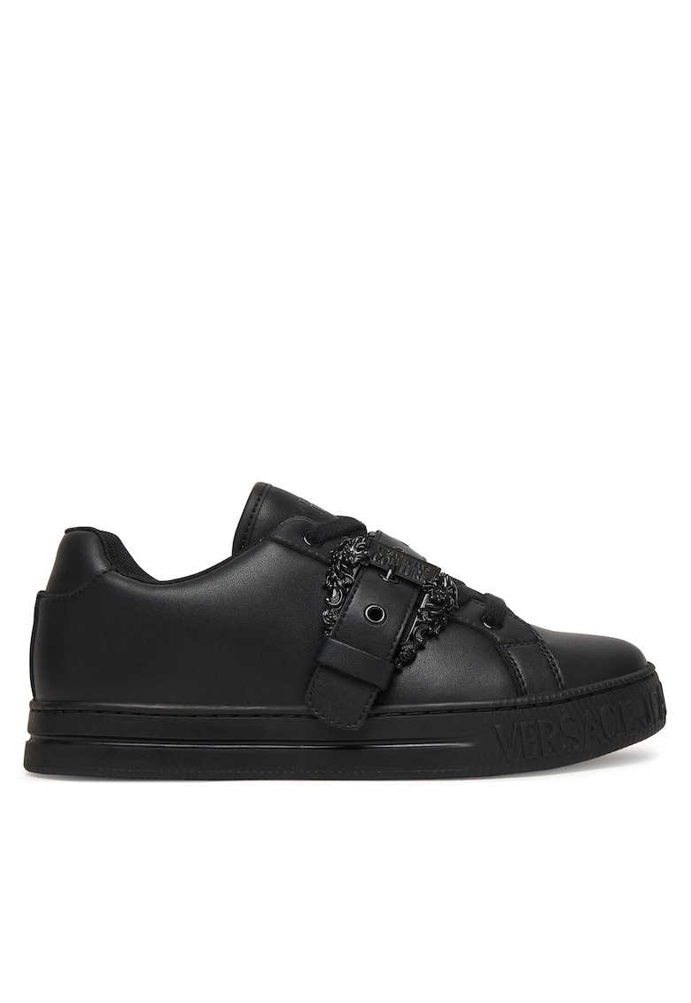 Tenisi dama - material piele naturala - negru