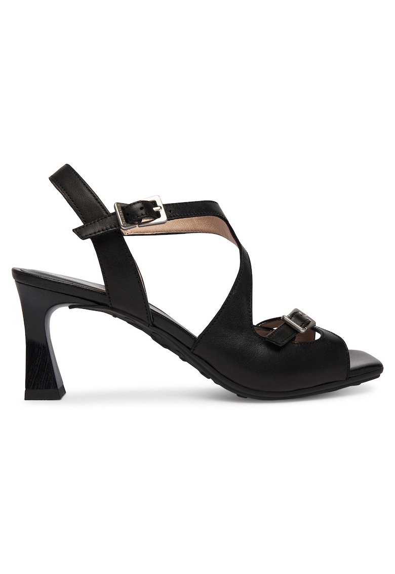Sandale dama - piele naturala - negre