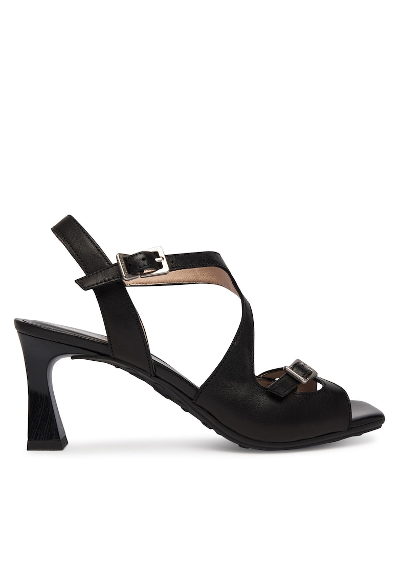 Sandale dama - piele naturala - negre