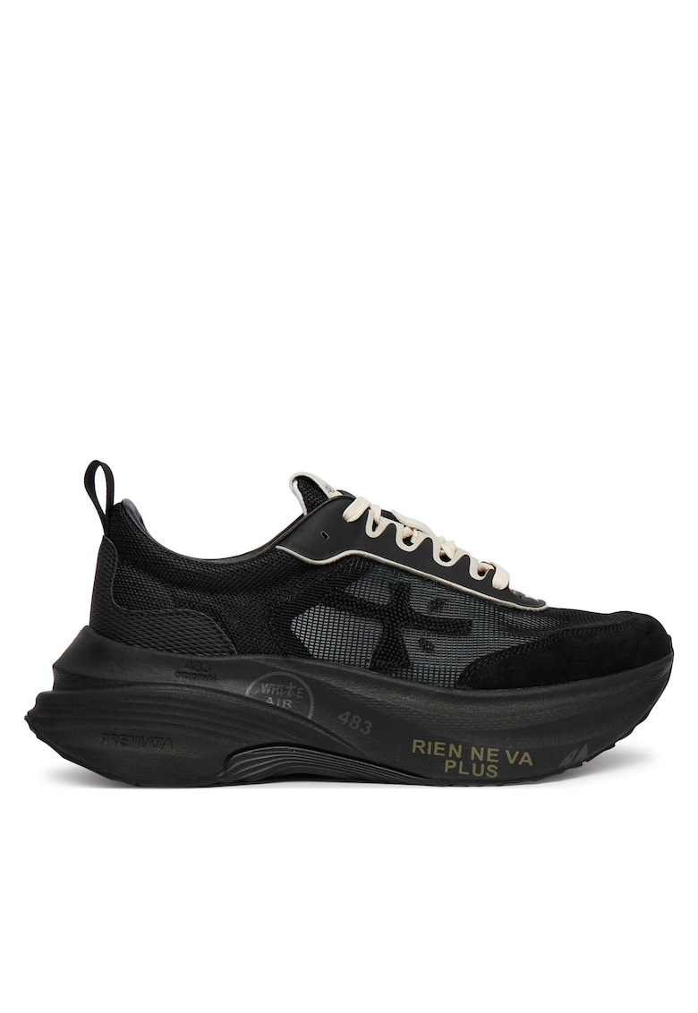 Pantofi sport dama - piele naturala - negru