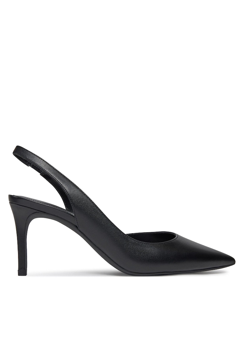 Pantofi dama - Piele naturala - Negru -