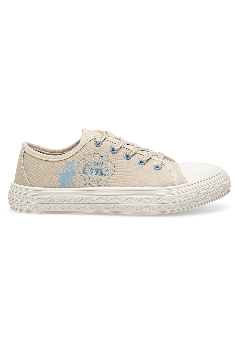 Pantofi copii - textil - bej - casual - confortabili