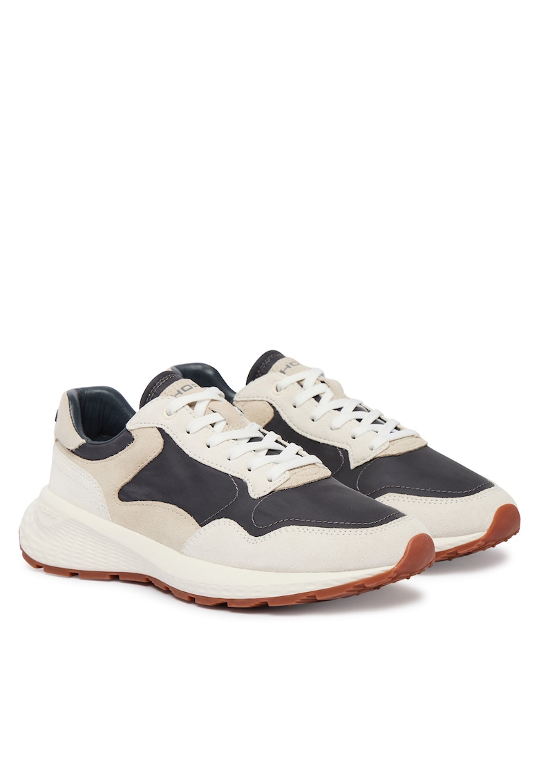 Pantofi sport dama - piele intoarsa/textil - multicolor