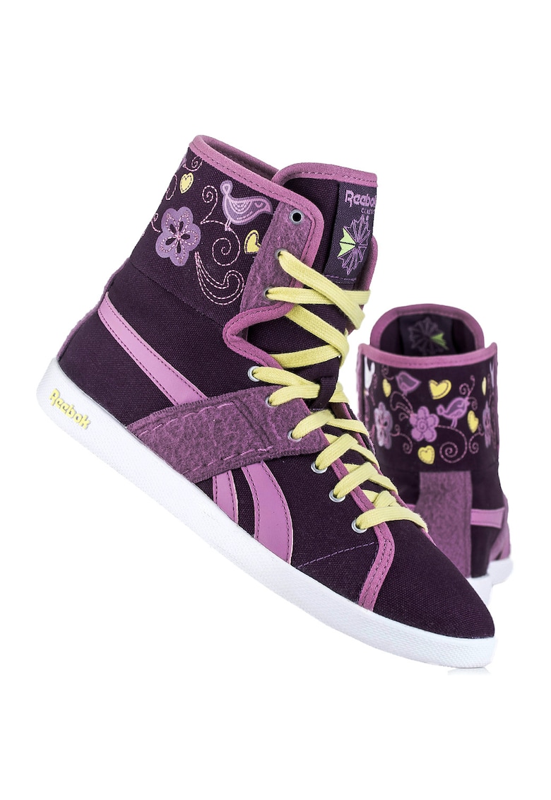 Pantofi sport dama TOP DOWN SPLASH - Violet - Textil -