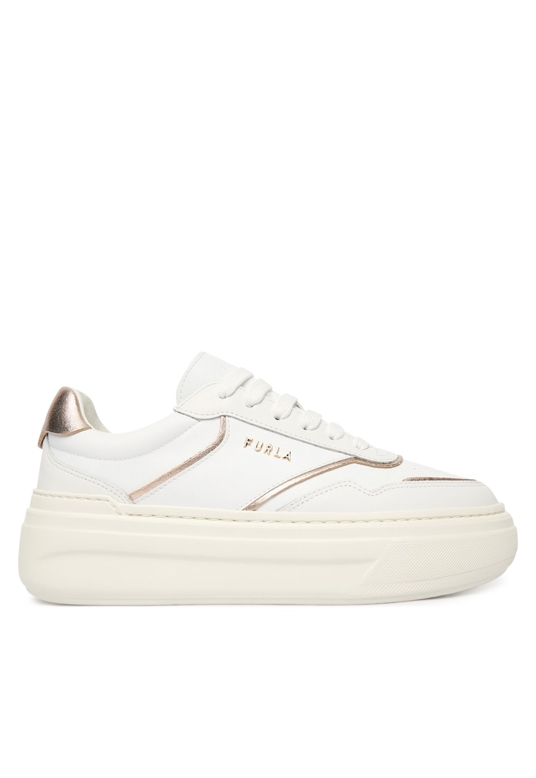 Pantofi dama - Piele naturala - Alb