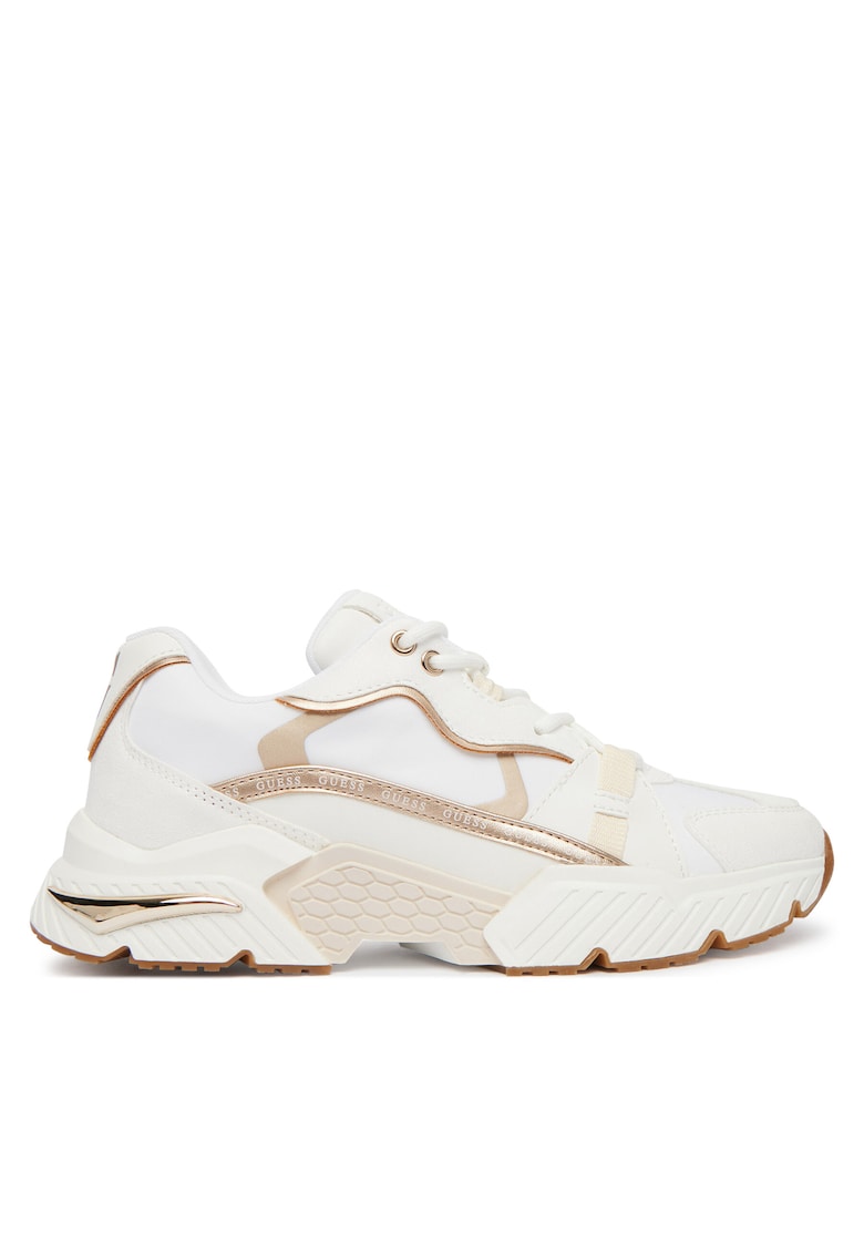 Pantofi sport dama - alb - textil