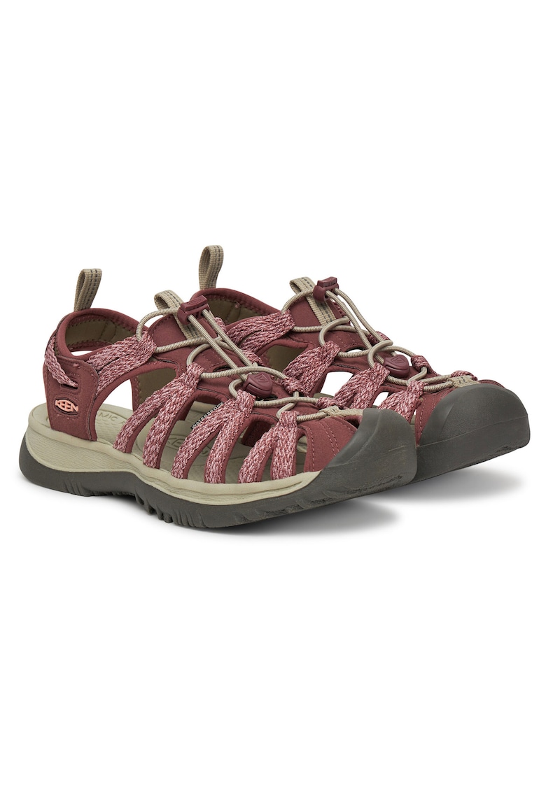 Sandale dama - roz - material sintetic