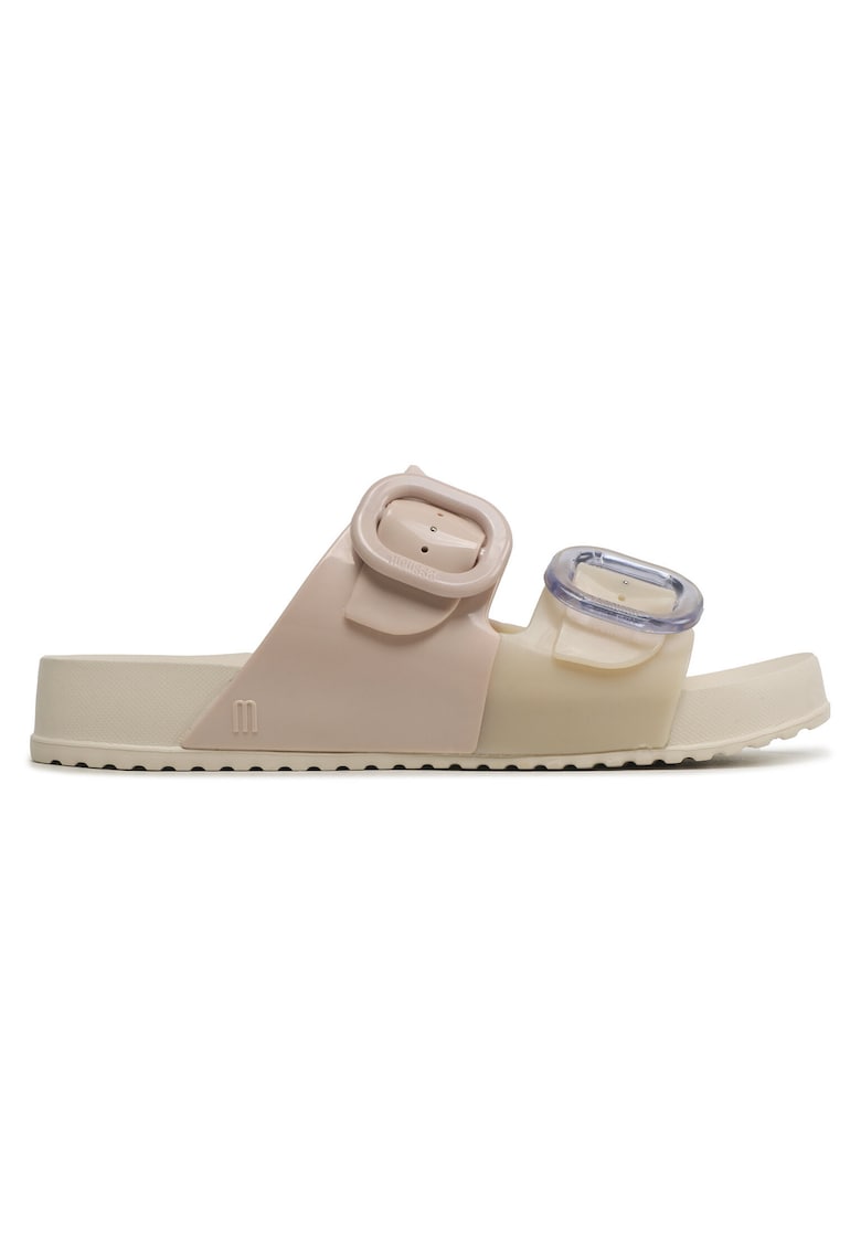 Papuci dama - bej - confortabili - din plastic
