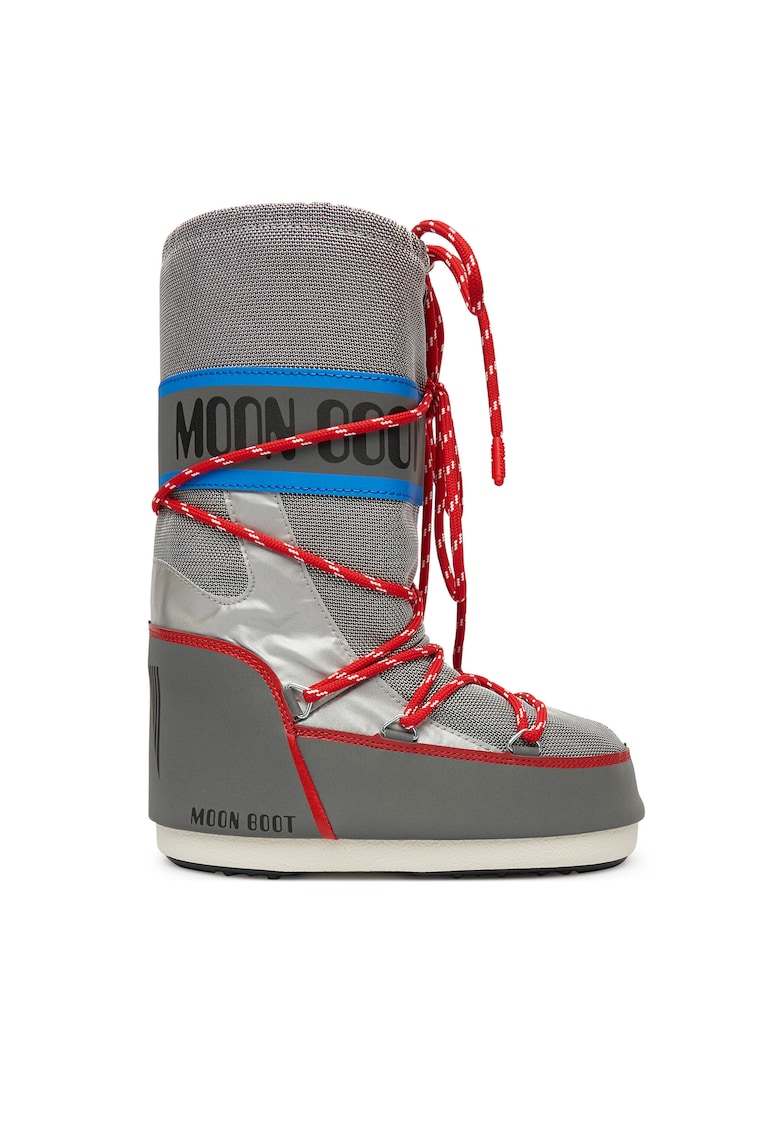 Cizme unisex - gri - material textil