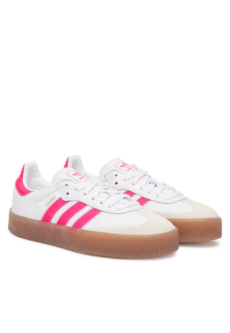 i Fete - Adidas - piele naturala - alb -